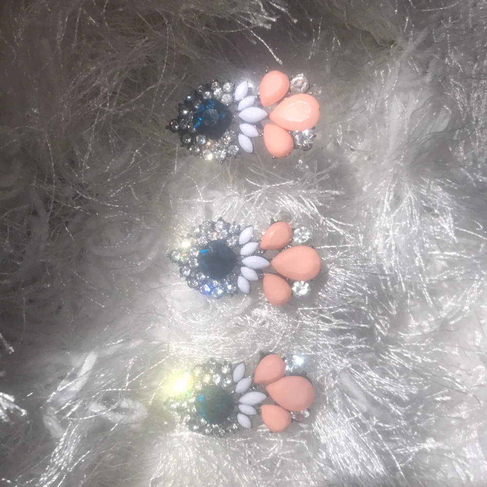 Clear + stones vinyl bracelet!
